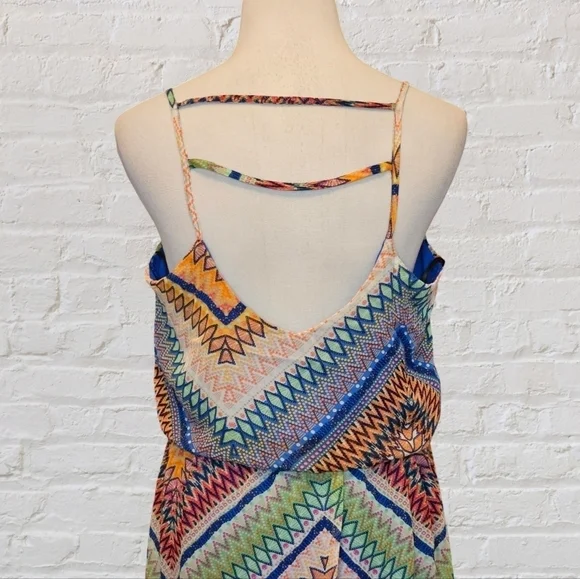 Boho Maxi Dress Size Medium - Picture 7 of 7